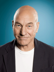 Patrick Stewart at 73.  Let us not underestimate the benefits of Earl Grey tea.