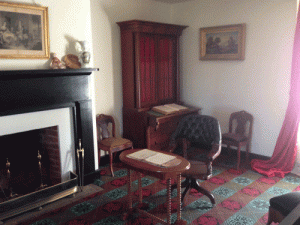 Inside the McLean House where the surrender took place.